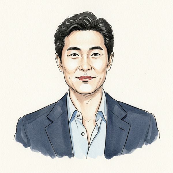 Illustrated portrait of Henry Park